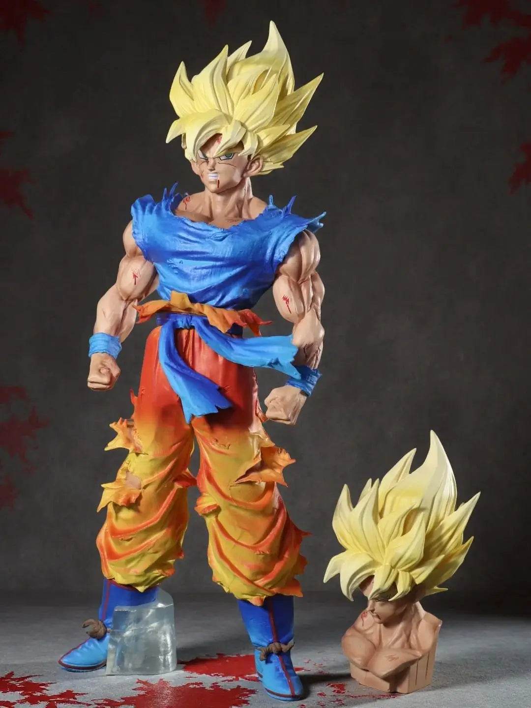 Figura Coleccionable de Son Goku Super Saiyan 27 cm en PVC - GambareG