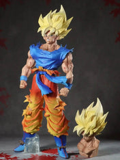 Figura Coleccionable de Son Goku Super Saiyan 27 cm en PVC - GambareG