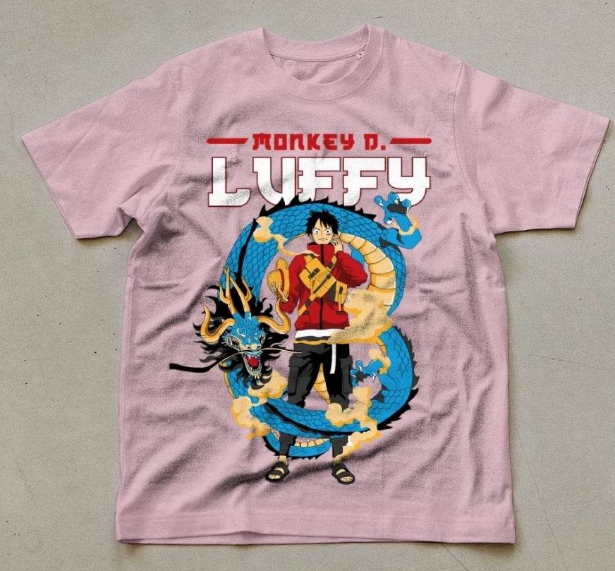 Camiseta Unisex ONE PIECE Nueva Animación Edición Limitada de Algodón - GambareG