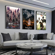 Póster Exclusivo de Attack On Titan para Decoración Moderna