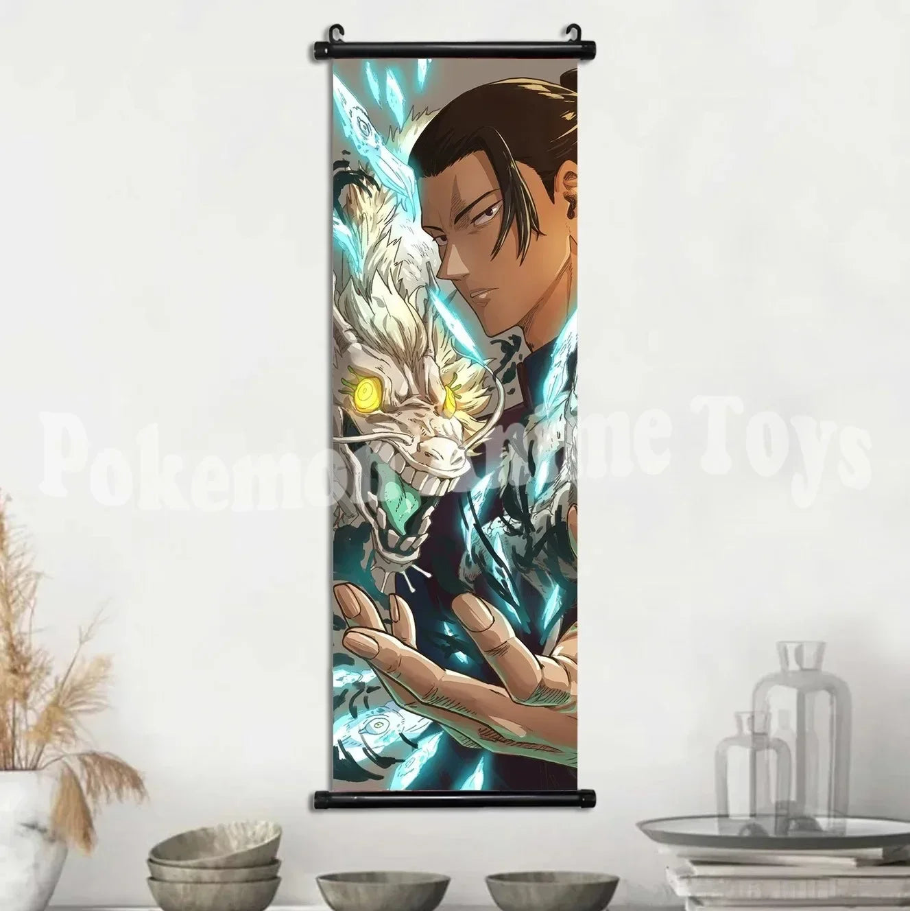 Mural Colgante Gojo Satoru de Jujutsu Kaisen para Decoración de Pared