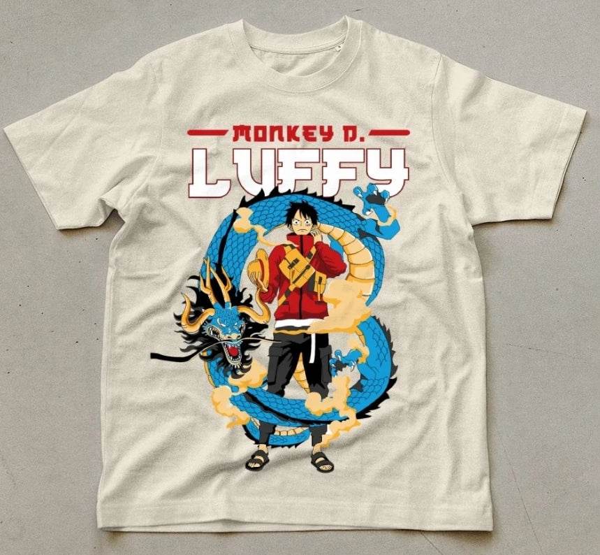 Camiseta Unisex ONE PIECE Nueva Animación Edición Limitada de Algodón - GambareG