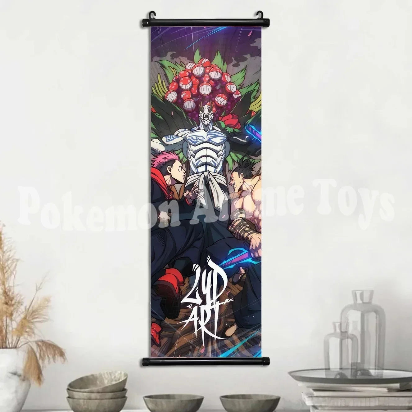 Mural Colgante Gojo Satoru de Jujutsu Kaisen para Decoración de Pared