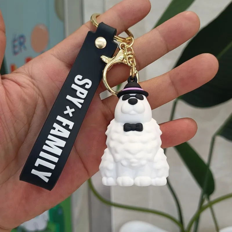 Llavero SPY×FAMILY Kawaii en Silicona PVC - Accesorio Exclusivo para Fans