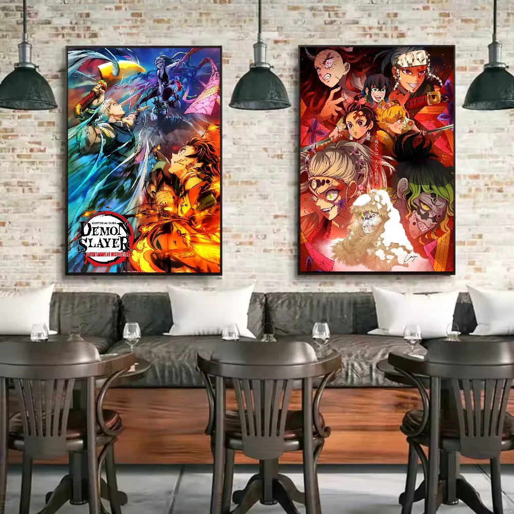 Póster HD Demon Slayer - Decoración Exclusiva y Aesthetic