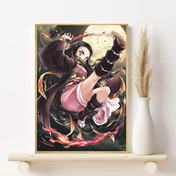 Póster HD Demon Slayer - Decoración Exclusiva y Aesthetic
