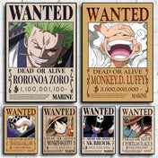 Póster One Piece WANTED