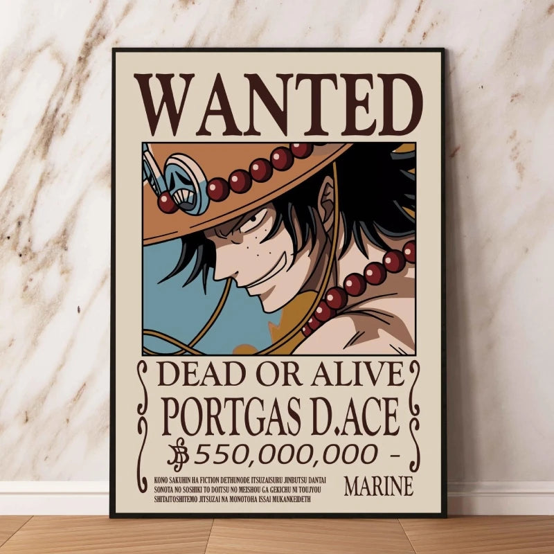 Póster One Piece WANTED