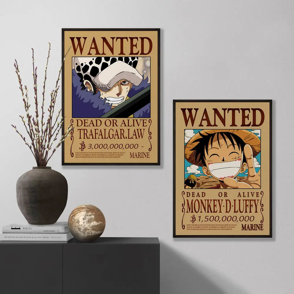 Póster One Piece WANTED