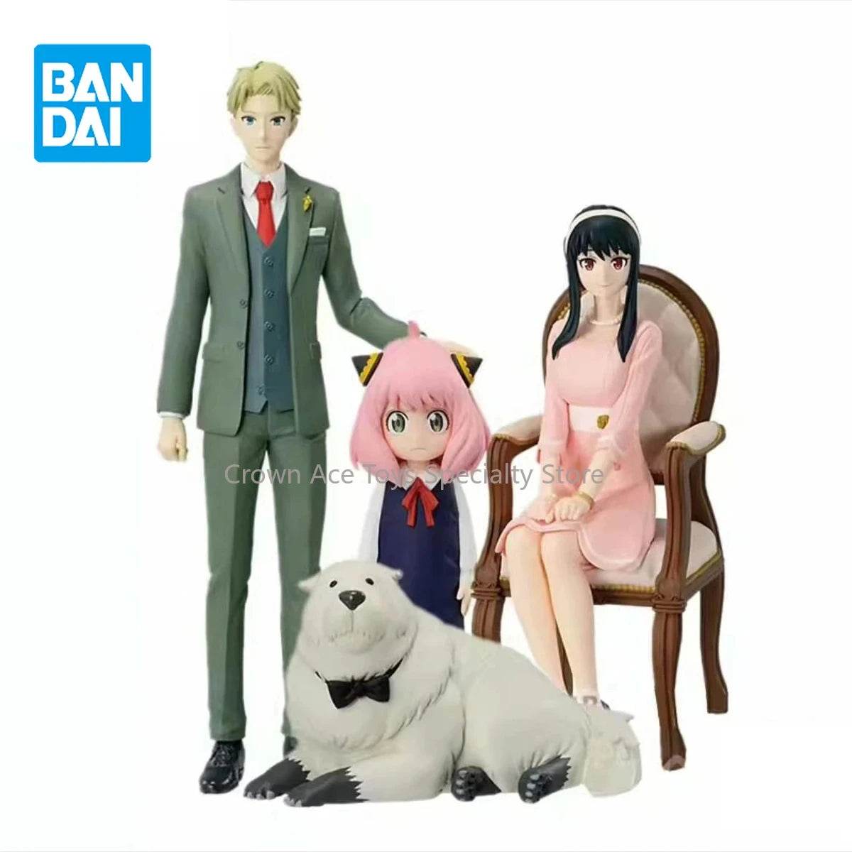 Figura de Acción SPY X FAMILY Anya, Yor, Twilight, Damian y Becky - Edición Limitada - GambareG