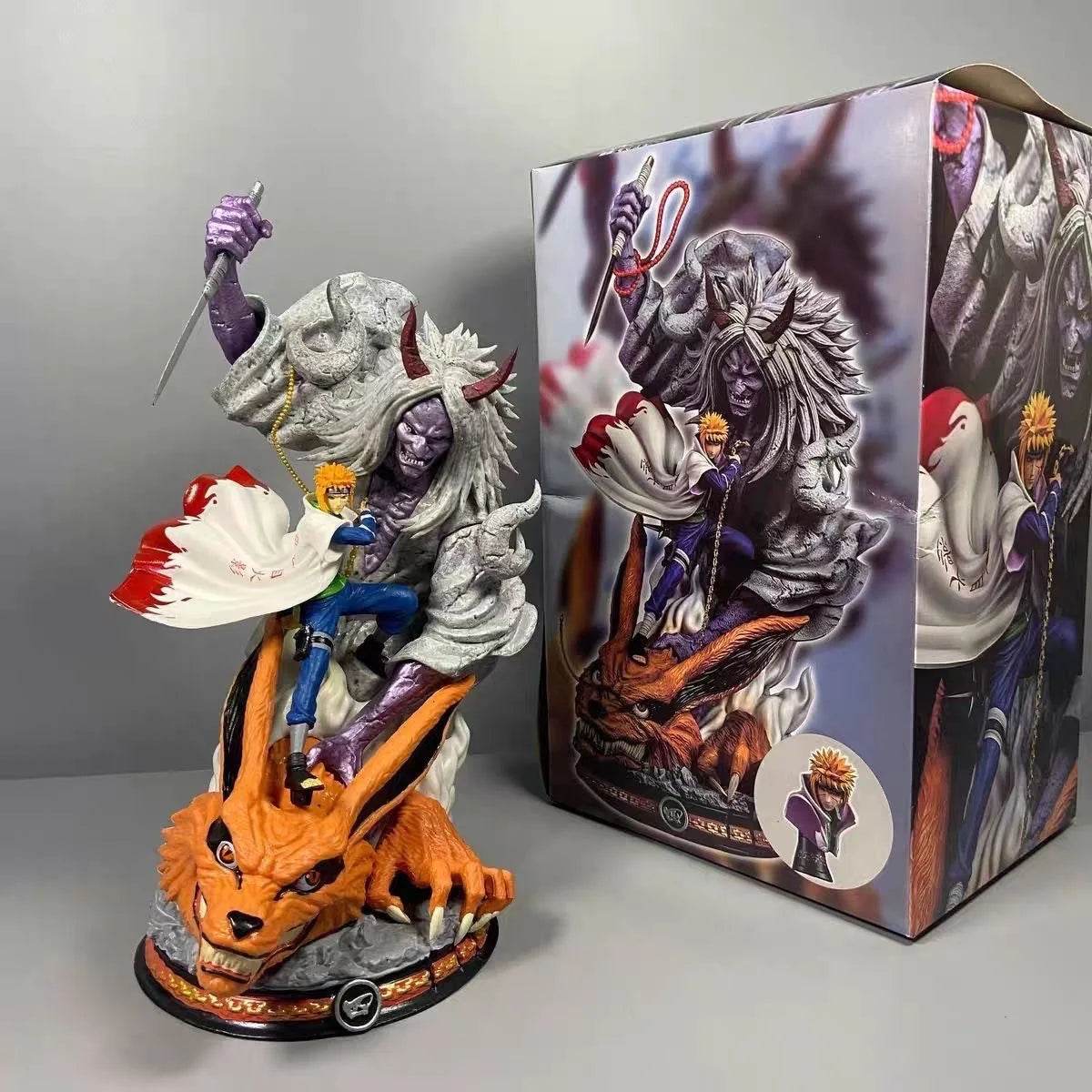 Figura de Acción Namikaze Minato Yondaime Hokage 29.5 cm - Colección de Anime Naruto - GambareG