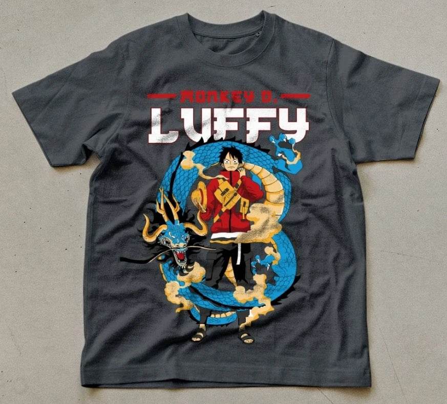 Camiseta Unisex ONE PIECE Nueva Animación Edición Limitada de Algodón - GambareG