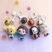 Llavero Exclusivo Demon Slayer Kamado Tanjirou y Nezuko - Accesorio de Cosplay