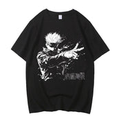 Camiseta de Algodón Alta Calidad Jujutsu Kaisen Satoru Gojo - GambareG