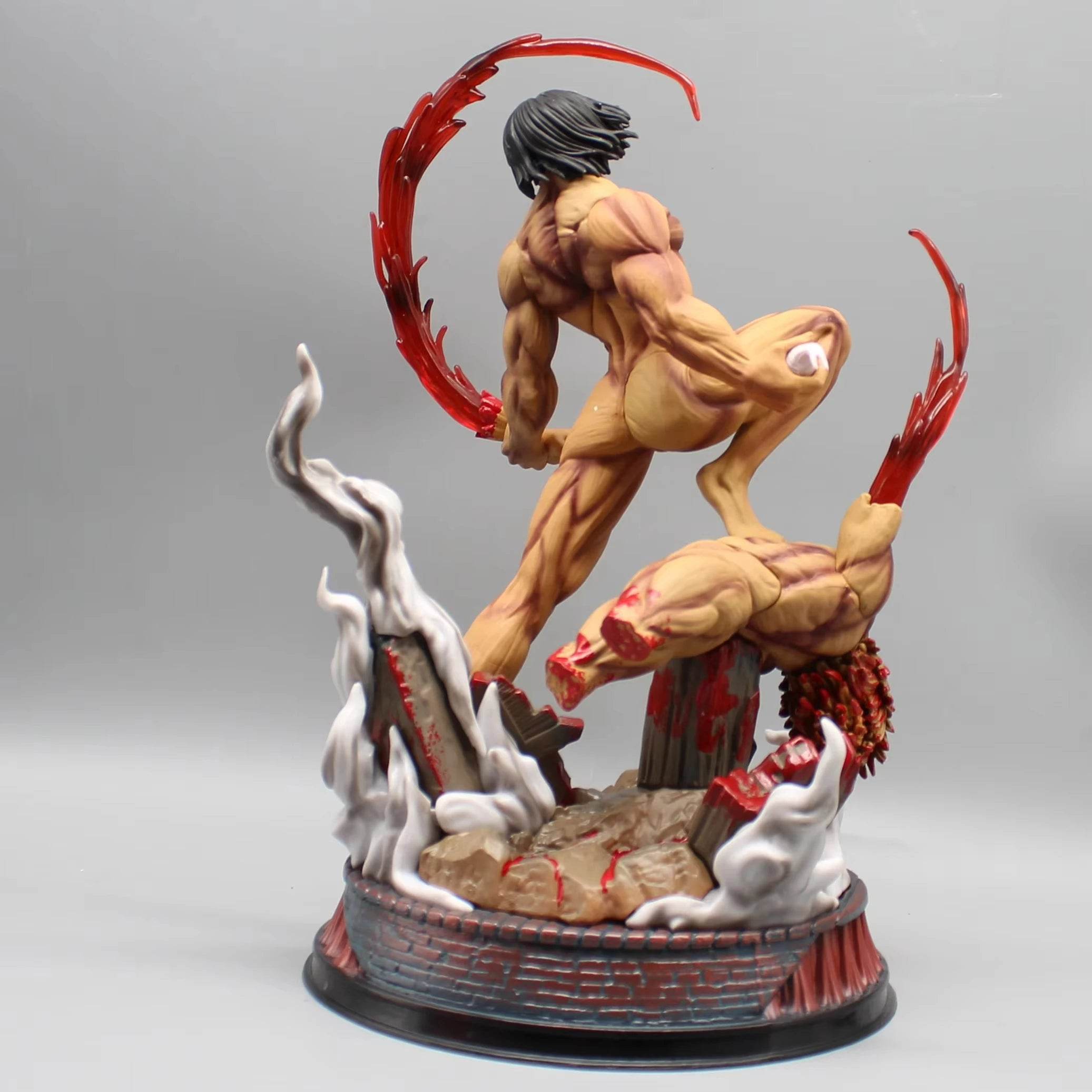 Figura de Acción Titan Eren Jager 29cm - Exclusiva Attack On Titan - GambareG