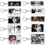 Llavero Doble Cara Levi Ackerman y Allen Yeager de Anime Attacking of The Giants