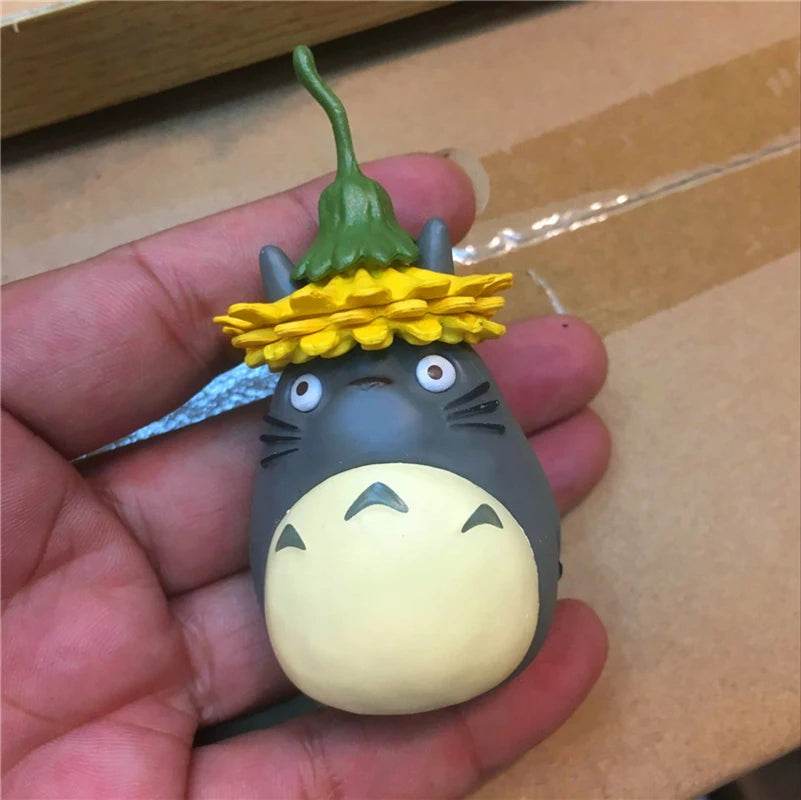 Figura de Acción Mini Totoro - Estatua Kawaii PVC Coleccionable - GambareG