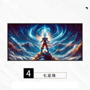 Pintura Colgante Dragon Ball Super Saiyan para Niños y Salones