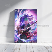 Lienzo Decorativo ONE PIECE - Arte de Monkey D. Luffy Sin Marco