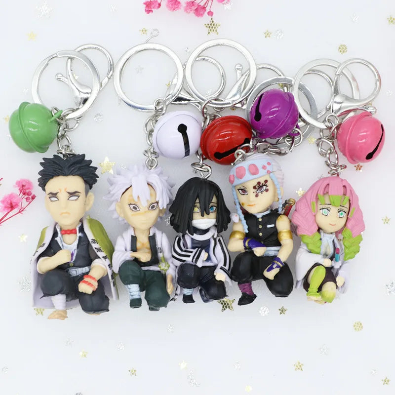 Llavero Exclusivo Demon Slayer Kamado Tanjirou y Nezuko - Accesorio de Cosplay
