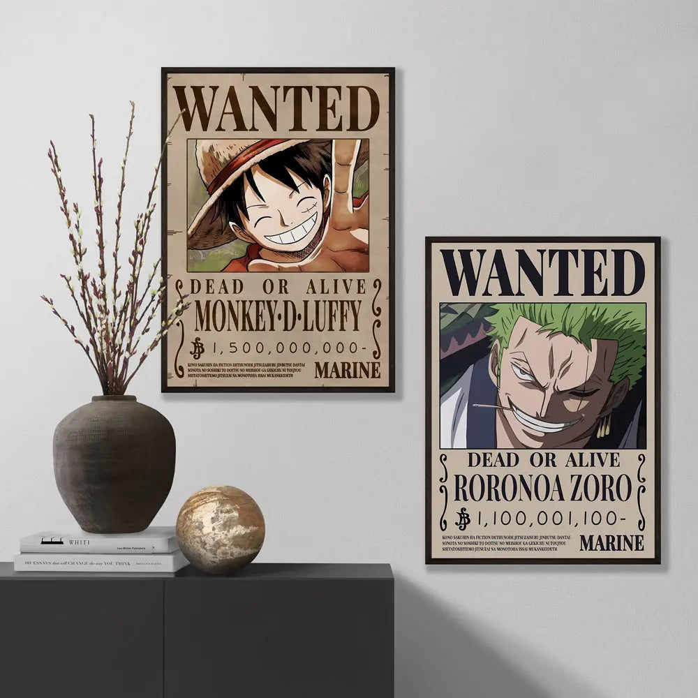 Póster One Piece WANTED