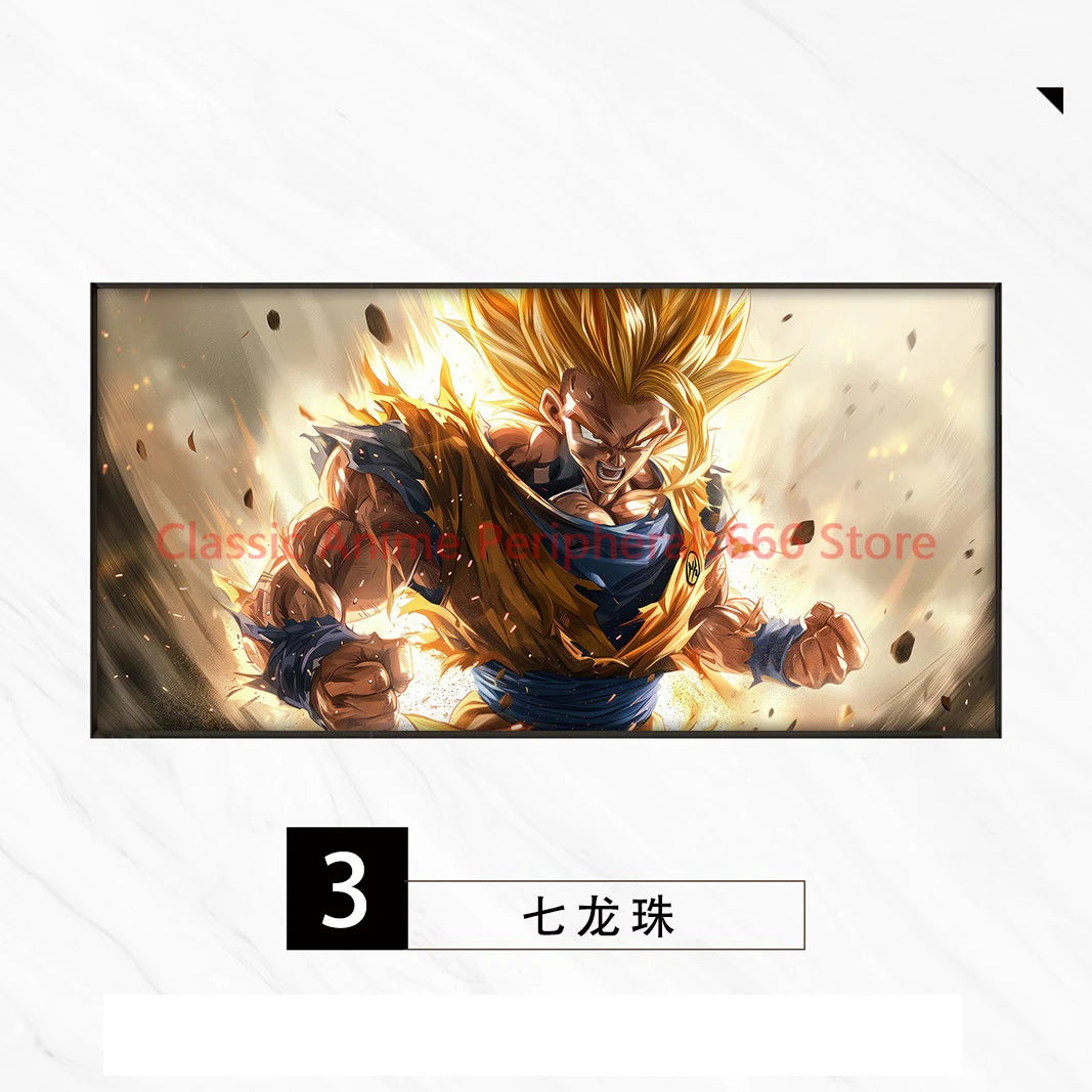 Pintura Colgante Dragon Ball Super Saiyan para Niños y Salones