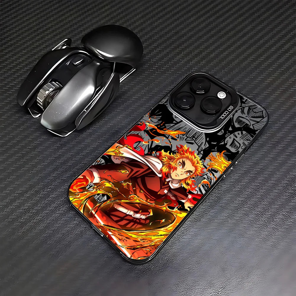 Funda Exclusiva Anime D-Demon Slayers Tanjiro para Xiaomi Redmi Note 8 a 14 Pro Plus