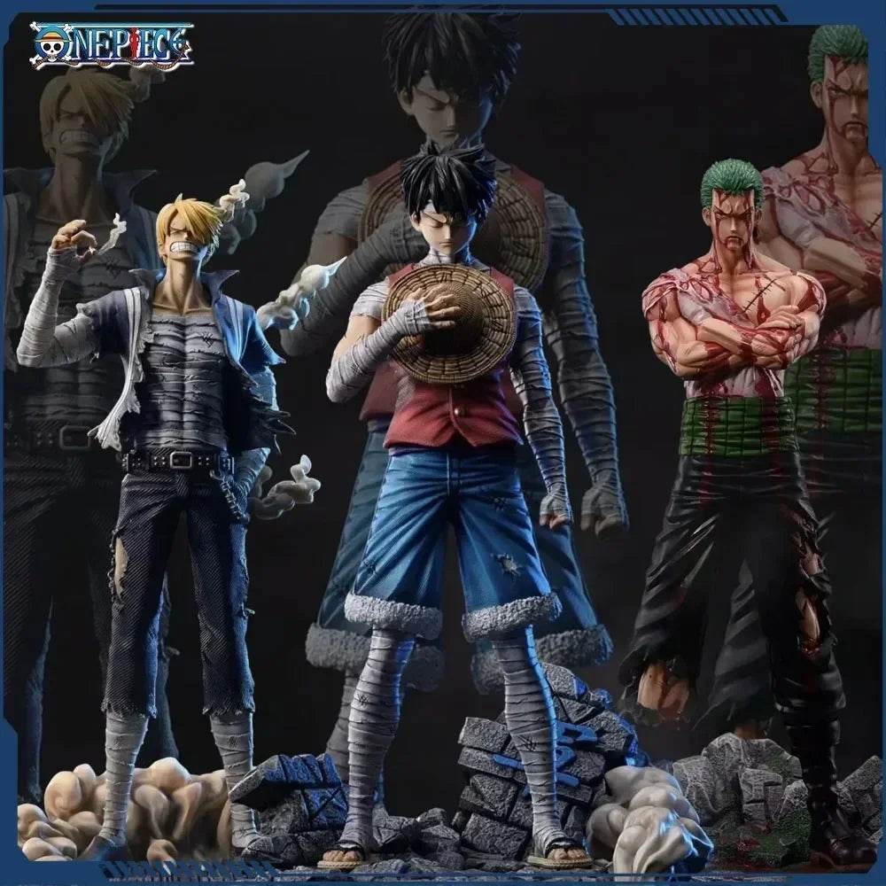 Figura de Acción PVC 30cm - Roronoa Zoro y Vinsmoke Sanji One Piece - GambareG