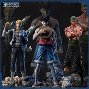 Figura de Acción PVC 30cm - Roronoa Zoro y Vinsmoke Sanji One Piece - GambareG