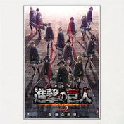 Póster Exclusivo de Attack On Titan para Decoración Moderna