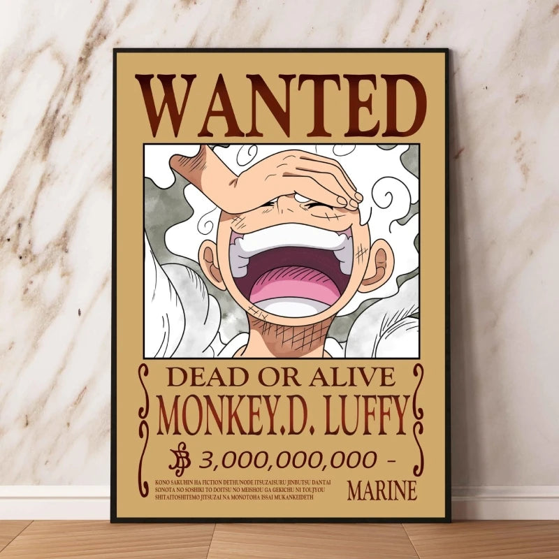 Póster One Piece WANTED