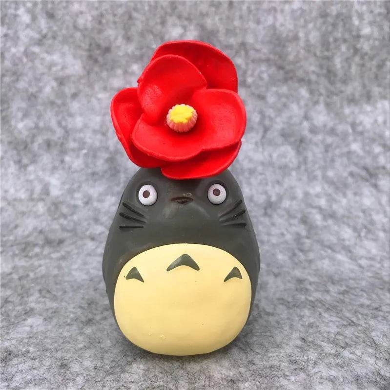 Figura de Acción Mini Totoro - Estatua Kawaii PVC Coleccionable - GambareG