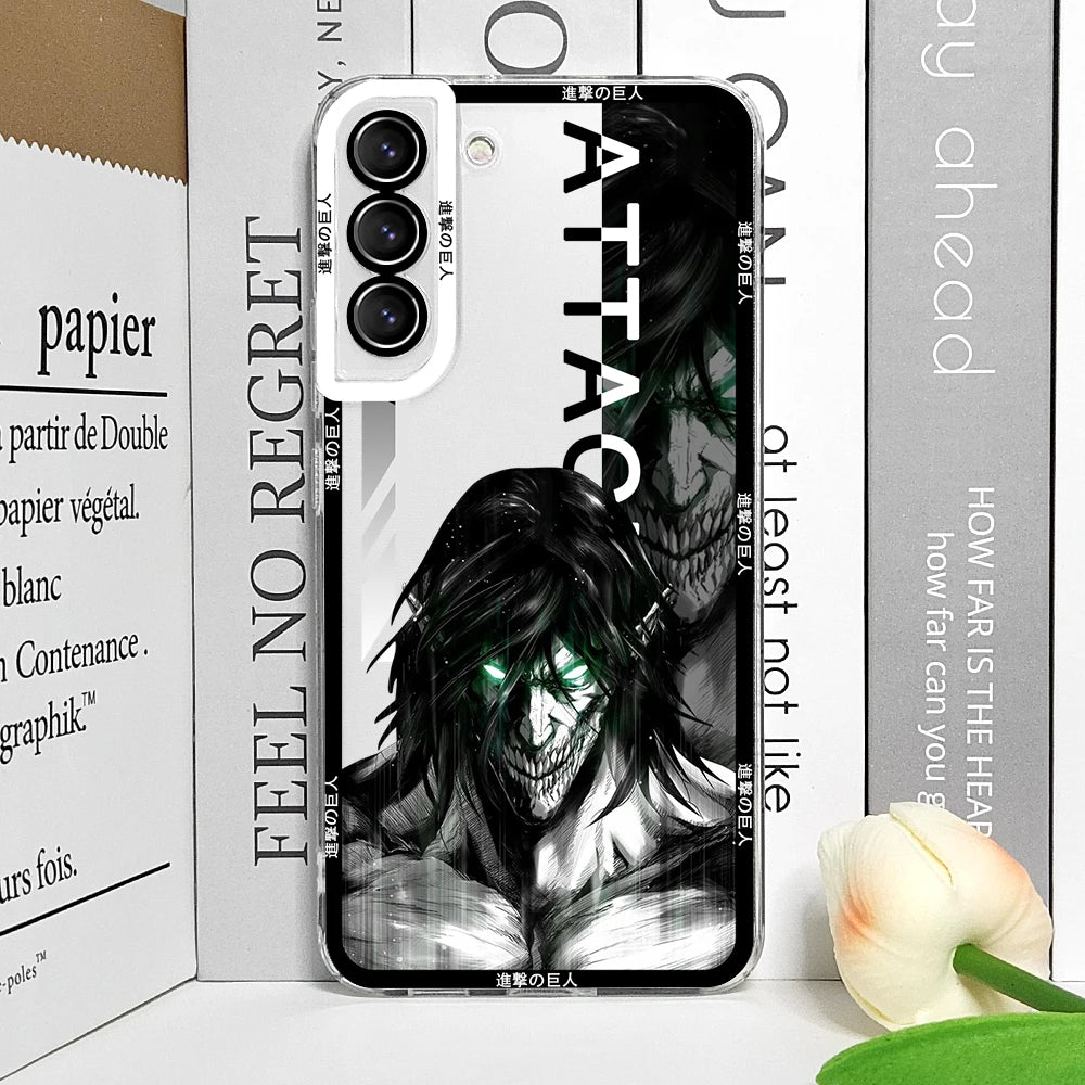Funda de Teléfono Attack on Titan para Samsung Galaxy - Edición Limitada