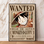 Póster One Piece WANTED