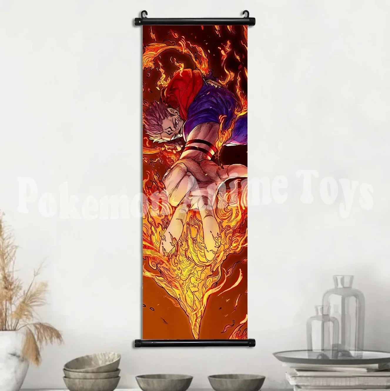 Mural Colgante Gojo Satoru de Jujutsu Kaisen para Decoración de Pared