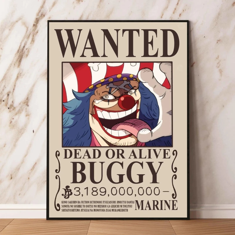 Póster One Piece WANTED