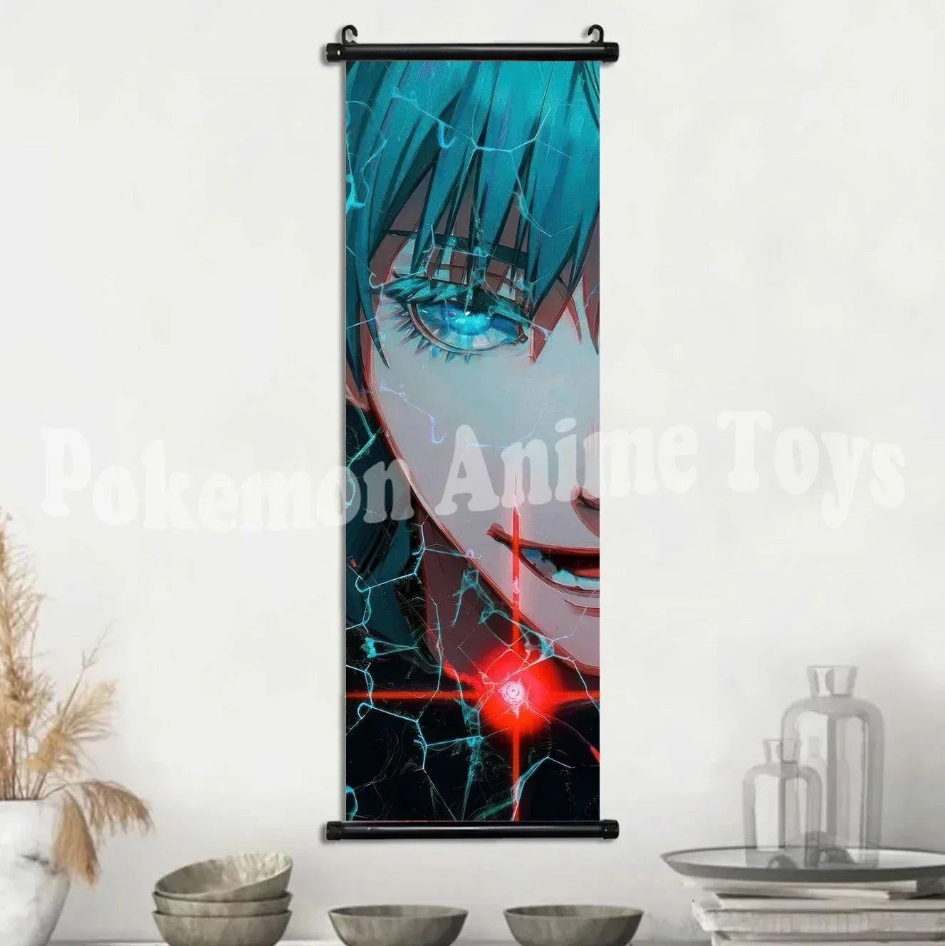 Mural Colgante Gojo Satoru de Jujutsu Kaisen para Decoración de Pared