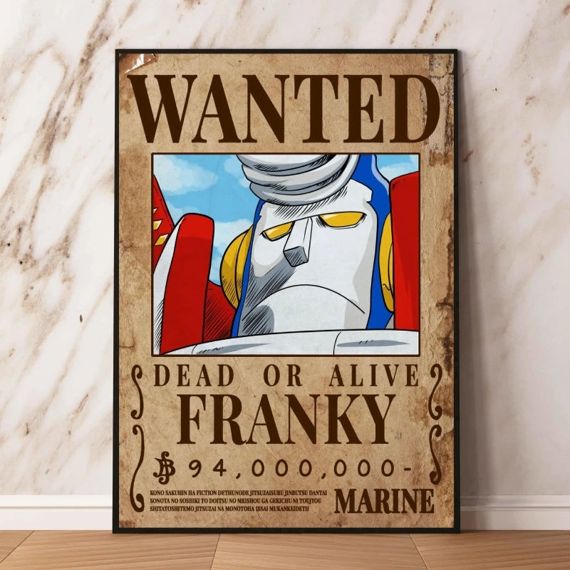 Póster One Piece WANTED