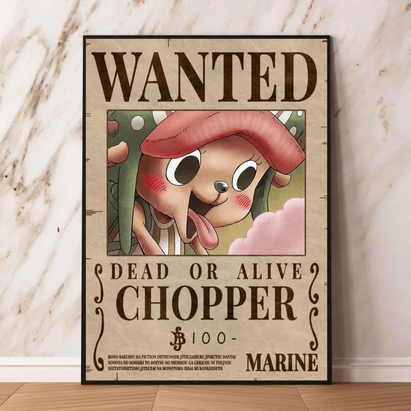 Póster One Piece WANTED
