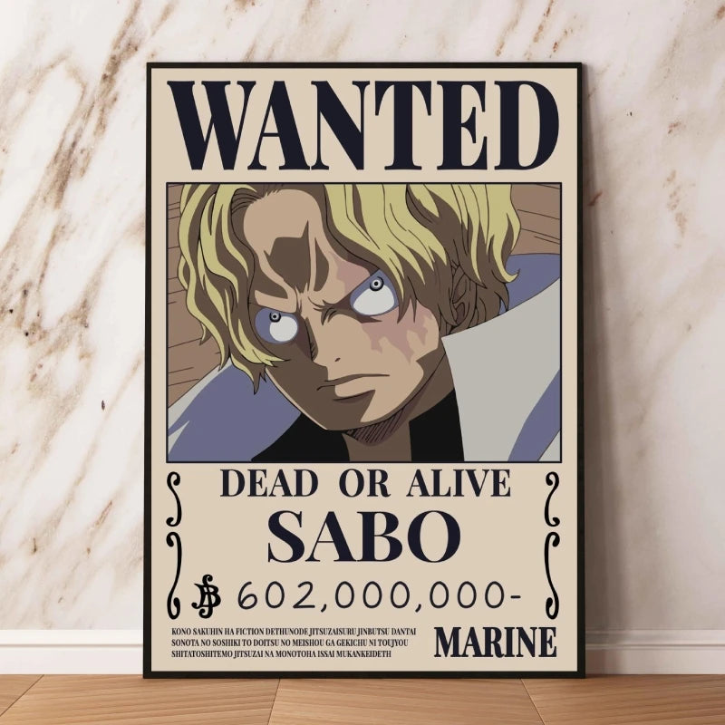 Póster One Piece WANTED