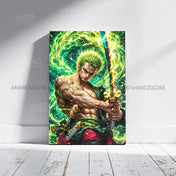 Lienzo Decorativo ONE PIECE - Arte de Monkey D. Luffy Sin Marco