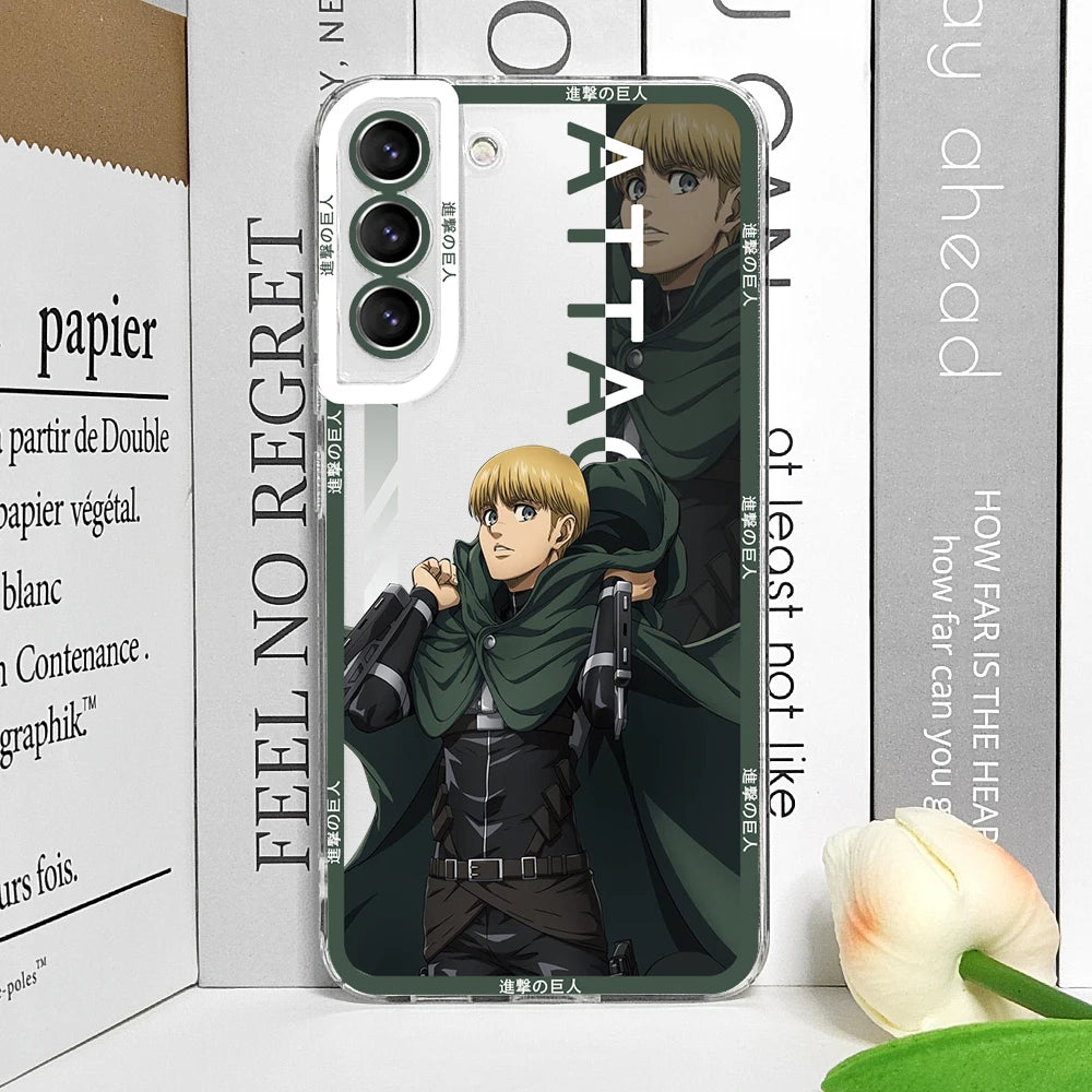 Funda de Teléfono Attack on Titan para Samsung Galaxy - Edición Limitada
