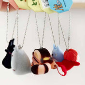 Set de 6 Llavero Totoro y Ponyo - Accesorios Exclusivos Studio Ghibli