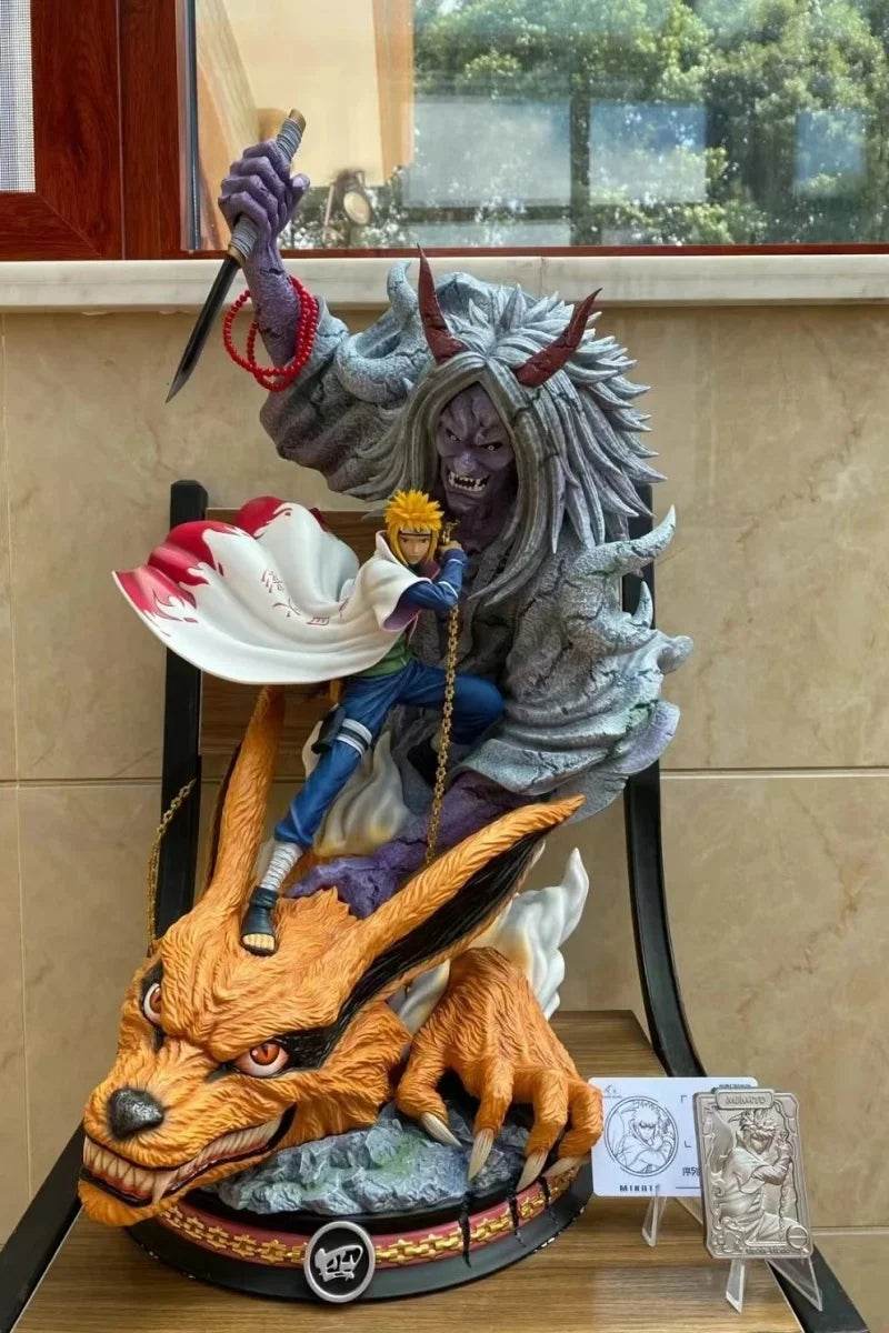 Figura de Acción Namikaze Minato Yondaime Hokage 29.5 cm - Colección de Anime Naruto - GambareG