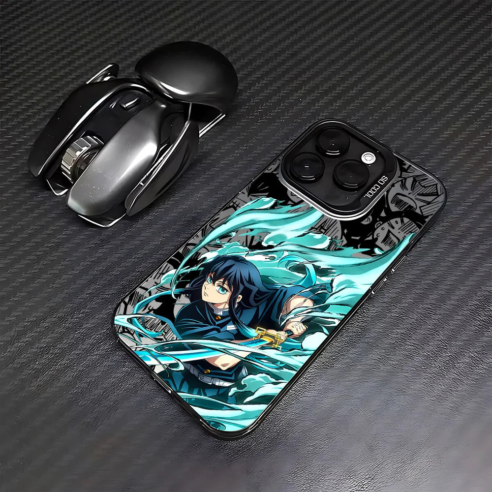 Funda Exclusiva Anime D-Demon Slayers Tanjiro para Xiaomi Redmi Note 8 a 14 Pro Plus