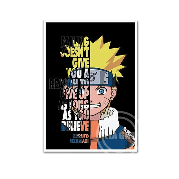 Póster Mural de Lona Naruto