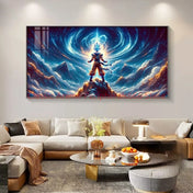 Pintura Colgante Dragon Ball Super Saiyan para Niños y Salones