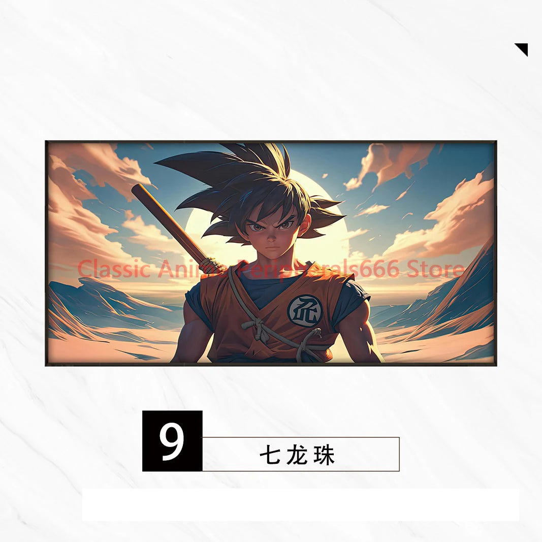 Pintura Colgante Dragon Ball Super Saiyan para Niños y Salones