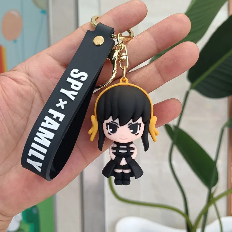 Llavero SPY×FAMILY Kawaii en Silicona PVC - Accesorio Exclusivo para Fans