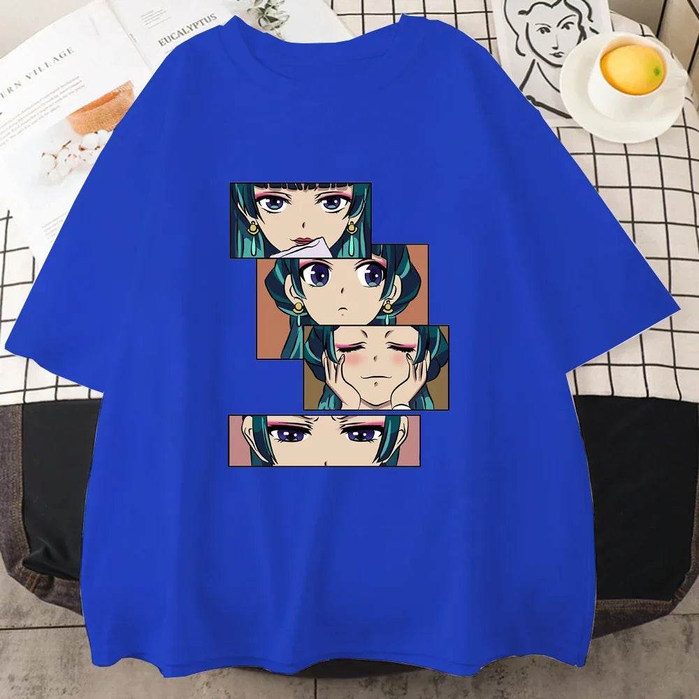 Camiseta Harajuku Anime The Apothecary Diaries para Mujer - GambareG
